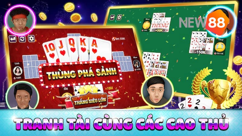 Cùng tranh tài với các cao thủ thông qua thứ tự mạnh yếu trong game bài