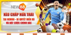 Kèo chấp nửa trái tại New88 - Bí quyết hiểu rõ và đặt cược chính xác