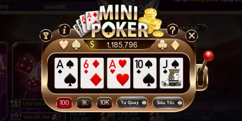 Khái niệm và luật chơi cơ bản của Mini Poker